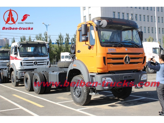 Beiben 10 roues camion tracteur 420hp tractor truck  supplier