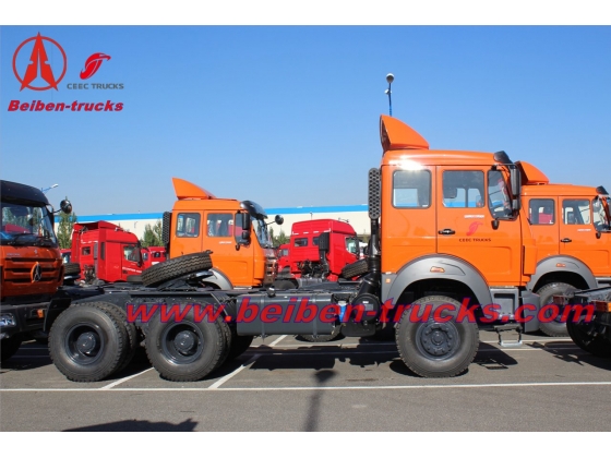 North Benz 10 wheel truck Beiben tractor for congo country
