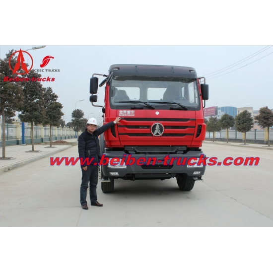 cheap New Beiben NG80 6x4 truck tractor for congo