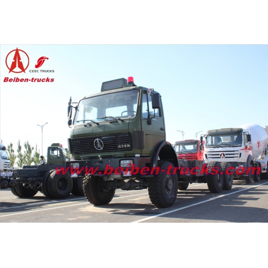 china baotou Bei ben tractor truck 420hp truck head North Benz 2542S Benz technology