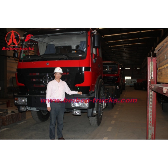 china Beiben 6x4 prime mover trailer tractor truck best price