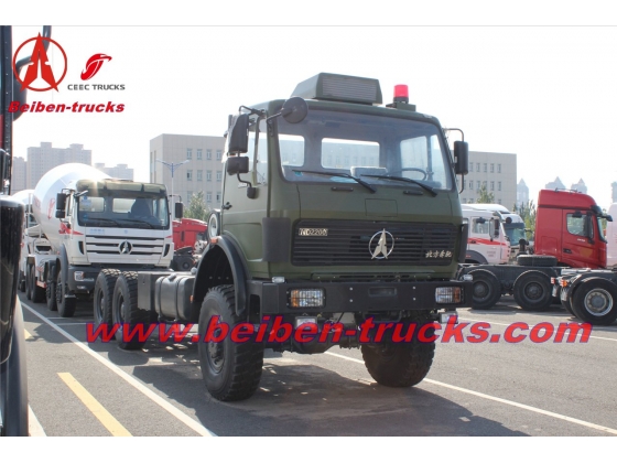 Beiben 6x4 tractor ND42500B32J/mercedes benz tractor heads  supplier in china