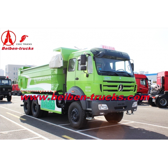 China 30ton dump truck Beiben brand new 6x4 tipper truck 340hp manufacturer