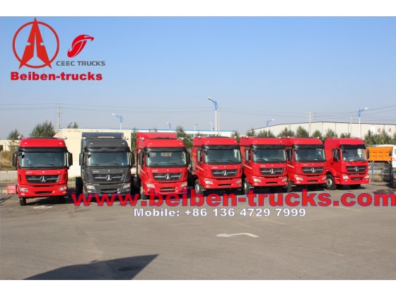 congo customer New model North Benz BEIBEN Tractor Truck LHD/RHD with 336hp, 375hp