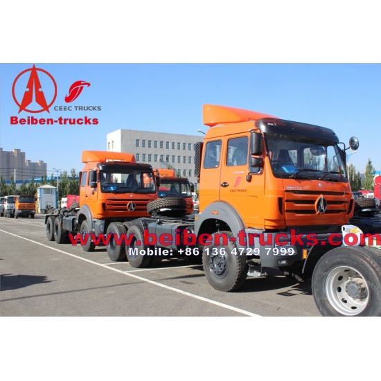 china price for Beiben NG80 Series 6x4 Tractor Truck In Low Price Sale /Mercedes Poland