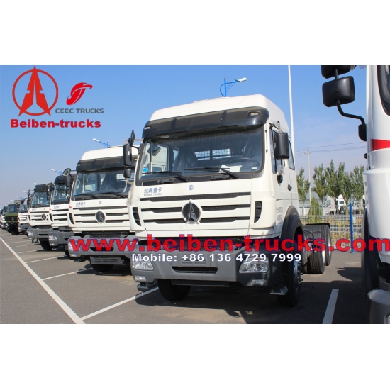 North Benz tractor head beiben truck 6x4 380hp EURO 3 tractor truck  price from china plant