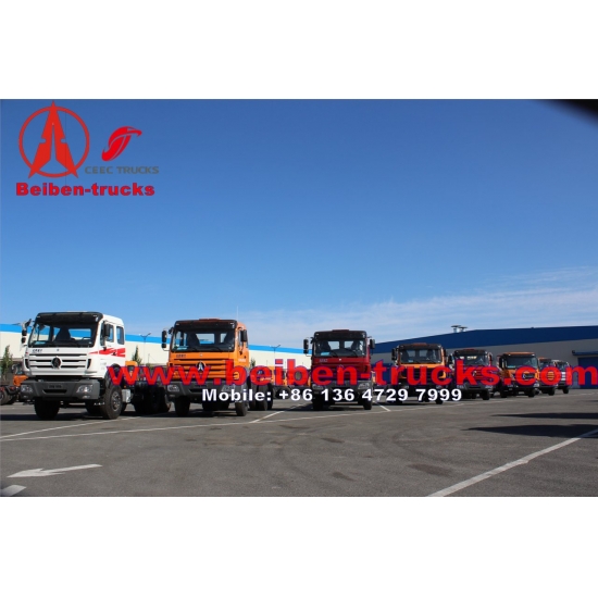 china North Benz BEIBEN Tractor Head 60Tons with WEICHAI engine 380hp 420hp Tractor Truck for Congo