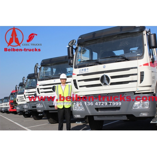 cheapest price for Hot Sale in Africa LHD&RHD 6X4 North Benz Beiben 380 hp tractor truck