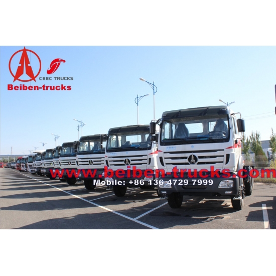 cheapest price forNew model North Benz BEIBEN Tractor Truck LHD/RHD with 336hp, 375hp
