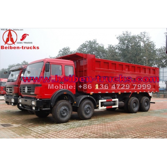 china North Benz BEIBEN Dump Truck 40 ton 50 ton 380hp 8x4 Dump Truck  manufacturer