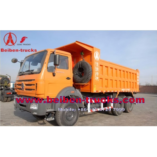 china 2015 Brand New 6*4 Beiben Dump Truck 380hp manufacturer