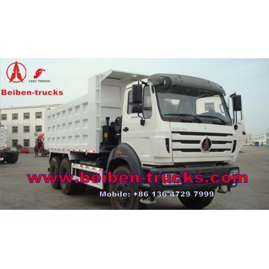 China North BENZ tipper truck BEIBEN 6x6 dump truck  manufacturer