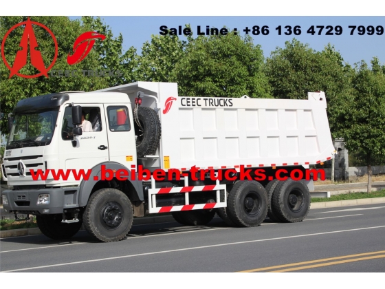 china north benz 380 hp dump tipper truck manufacturer