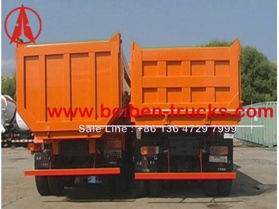 china north benz hardox 50 T dumper manufacturer