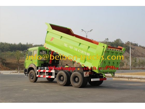 Popular in Africa Factory heavy duty truck 6x4 dump truck beiben dump truck