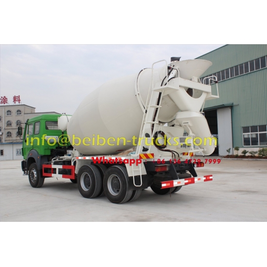 China high quality Beiben 6X4 concrete mixer truck for sale