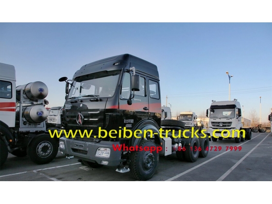china beiben 2534 tractor truck supplier for congo