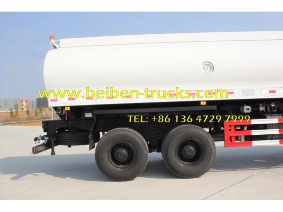 Beiben Off Road 6*6 Water Bowser Truck Water Tanker Truck 20Cbm  for africa