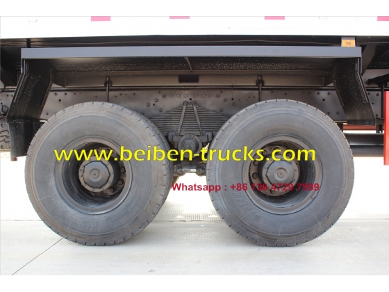 North Benz NG80 6x4 power star 20 ton water tank truck for sale