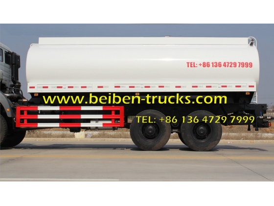 China supliers beiben heavy duty 6x4 water carrier truck for hot sale