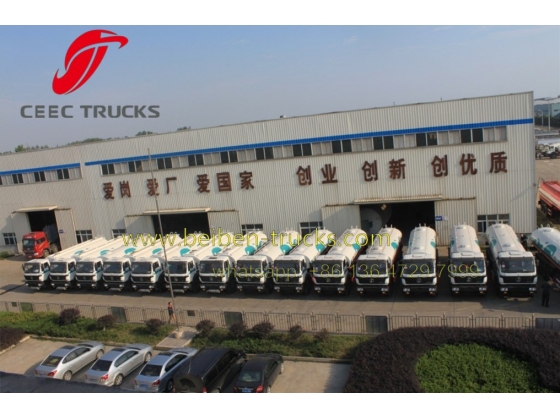 china beiben water bowser tanker supplier