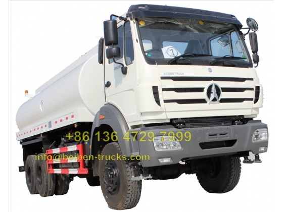 North Benz NG80 6x4 power star 20 ton water tank truck for sale