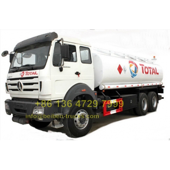 Alta calidad China beiben 20 CBM fuel truck manufacturer
