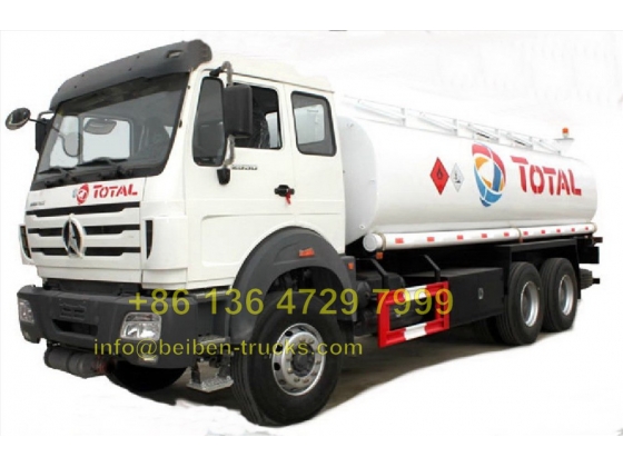 Alta calidad China beiben 20 CBM fuel truck manufacturer