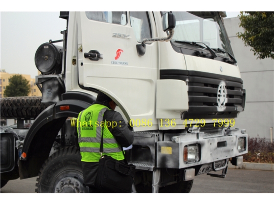beiben 6*6 drive cargo truck supplier