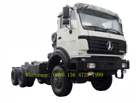 beiben 6*6 drive cargo truck supplier