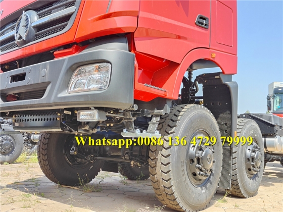 Beiben 8*8 drive off road truck chassis supplier