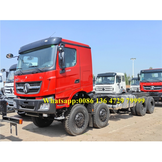 Beiben 8*8 drive off road truck chassis supplier