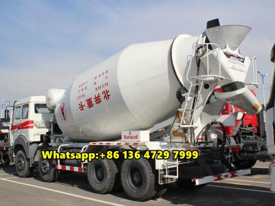 Beiben 8x4 concrete mixer truck