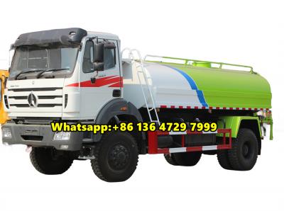 Beiben all wheel drive water truck