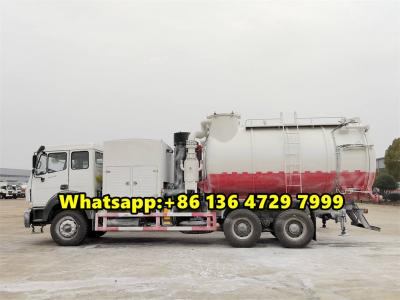 Beiben 6×4 vacuum jetter truck