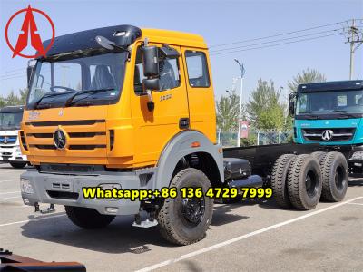 Beiben 6x4 Cargo Truck China north benz 2528 truck chassis