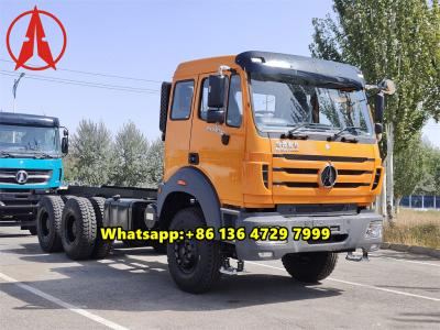 Beiben 6x4 Cargo Truck China north benz 2528 truck chassis