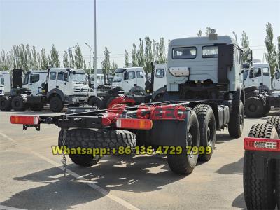 Russia beiben 6x6 drive off road truck chassis