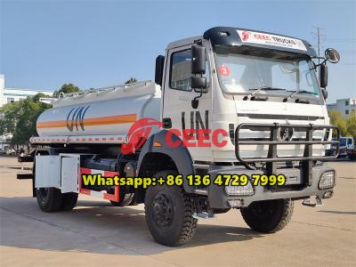 Beiben 4×4 off-road fuel bowser