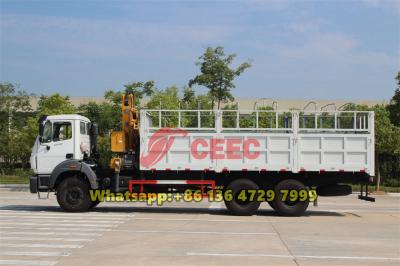 Beiben 2638 truck mounted XCMG knuckle boom crane