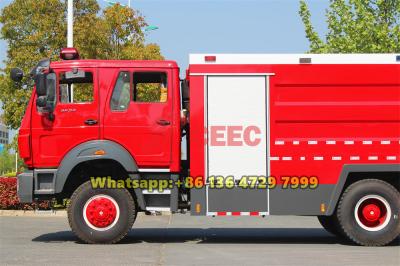 Beiben 12CBM foam tank fire truck