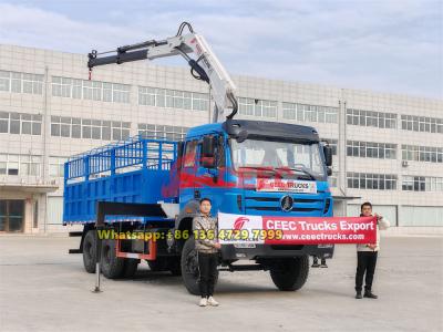 Beiben 2638 truck mounted crane