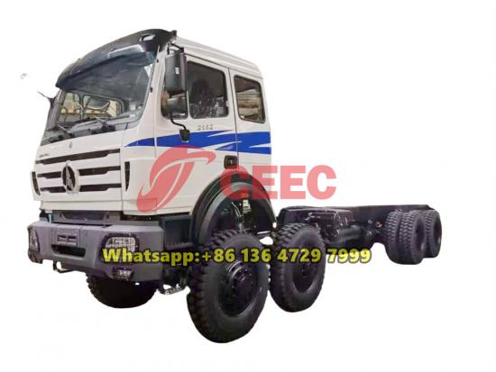 Beiben 3142 cabin 8x8 drive truck