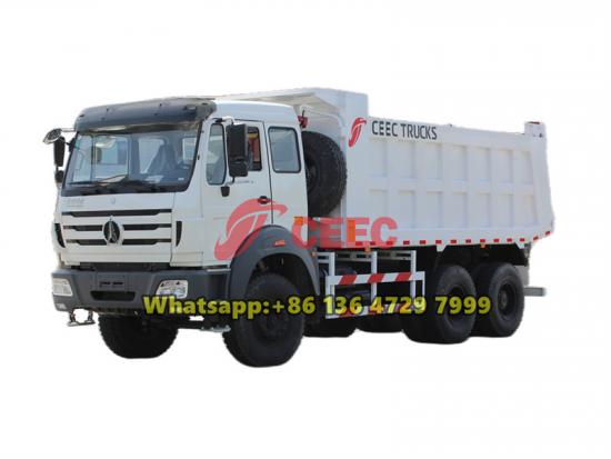 Beiben heavy construction dump truck