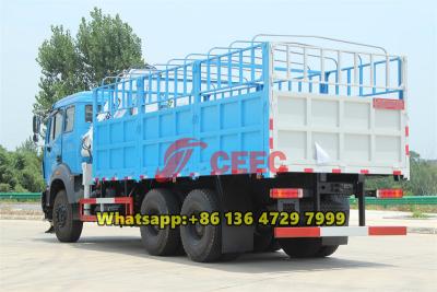 Beiben 2638 RHD truck mounted crane