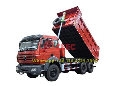 Beiben RHD construction tipper truck
