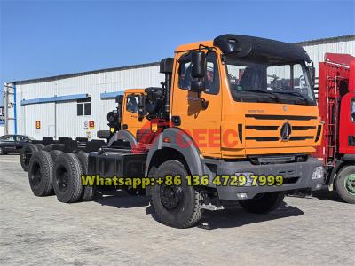 Beiben 2638 dump truck chassis