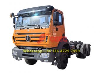 Beiben 2638 dump truck chassis