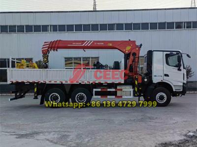 Beiben 6×6 truck with crane Palfinger