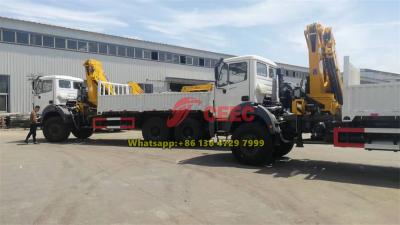 Beiben 6x6 drive crane truck
